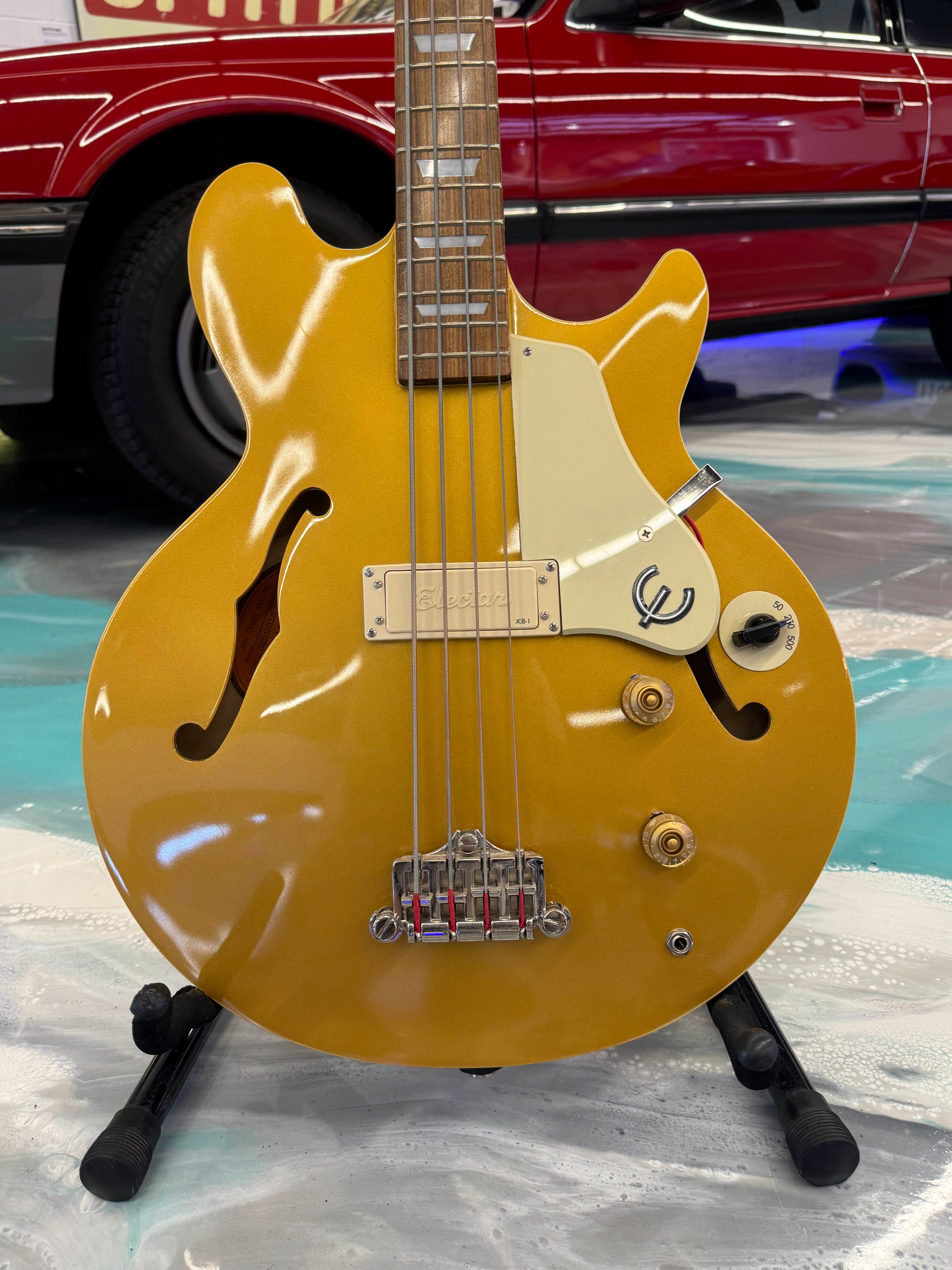 Jack Casady Epiphone - Metallic Gold