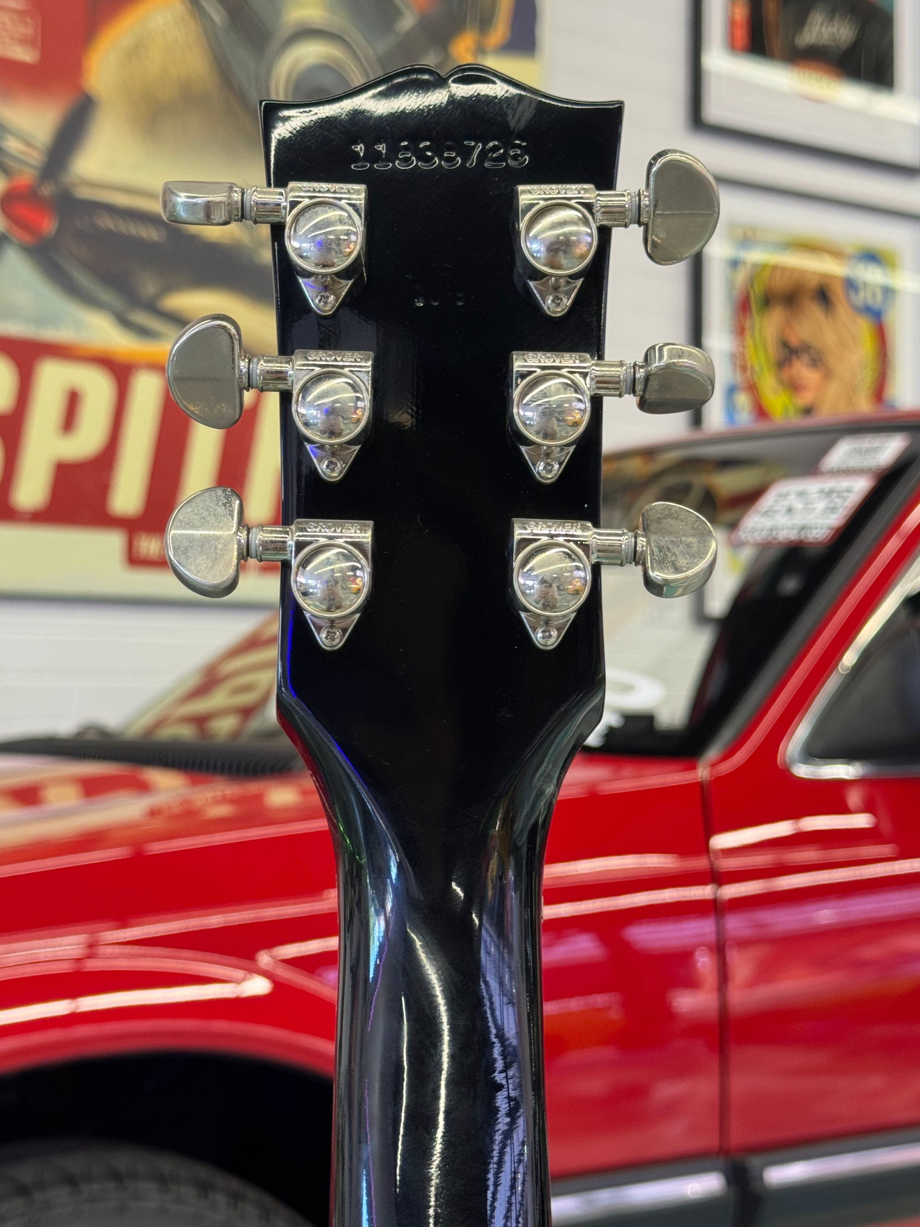 2018 Gibson ES-335 – Ebony Finish with P-90 Pickups