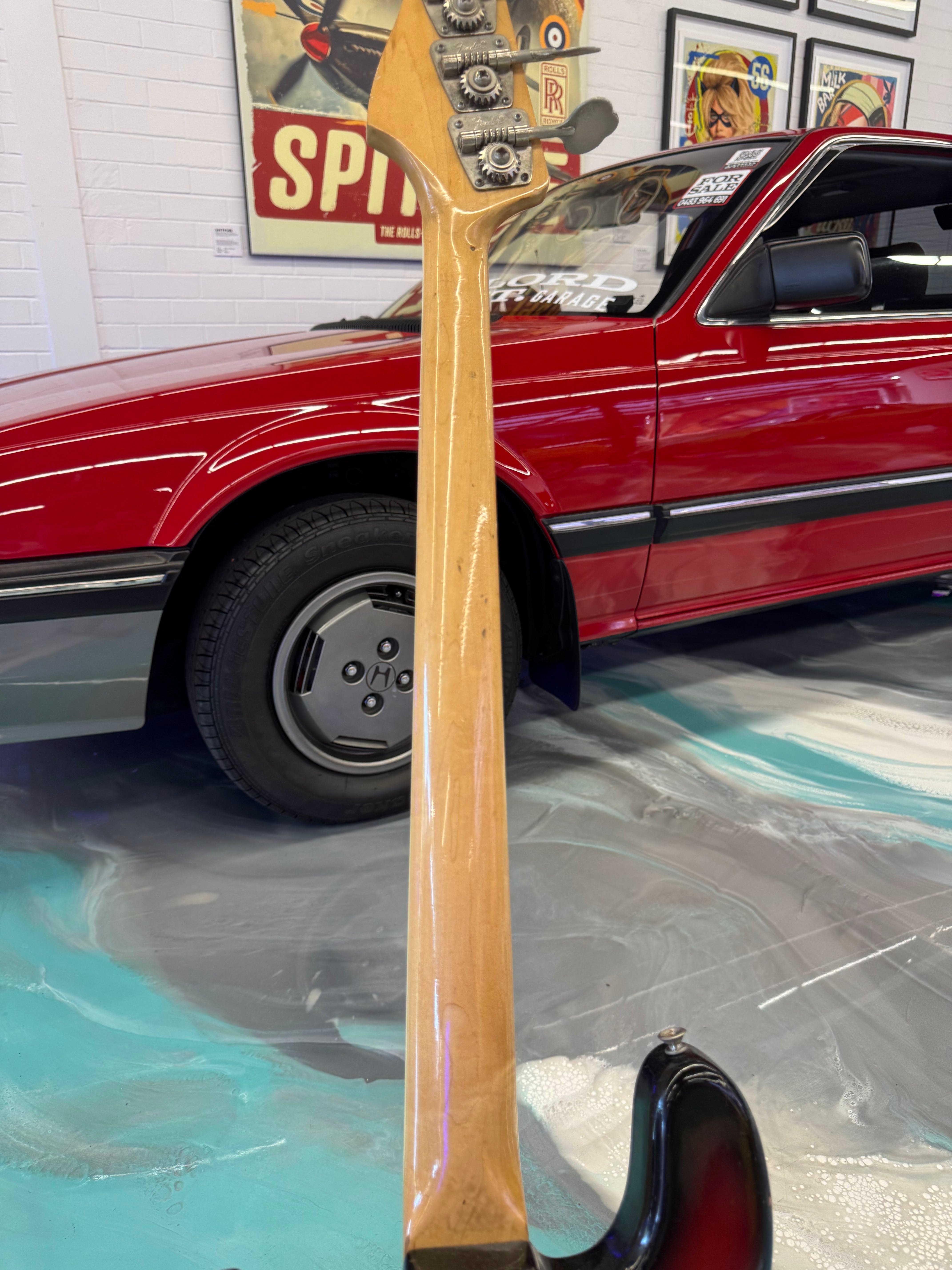 1972 Fender Jazz Bass in Sunburst w/Rosewood Neck