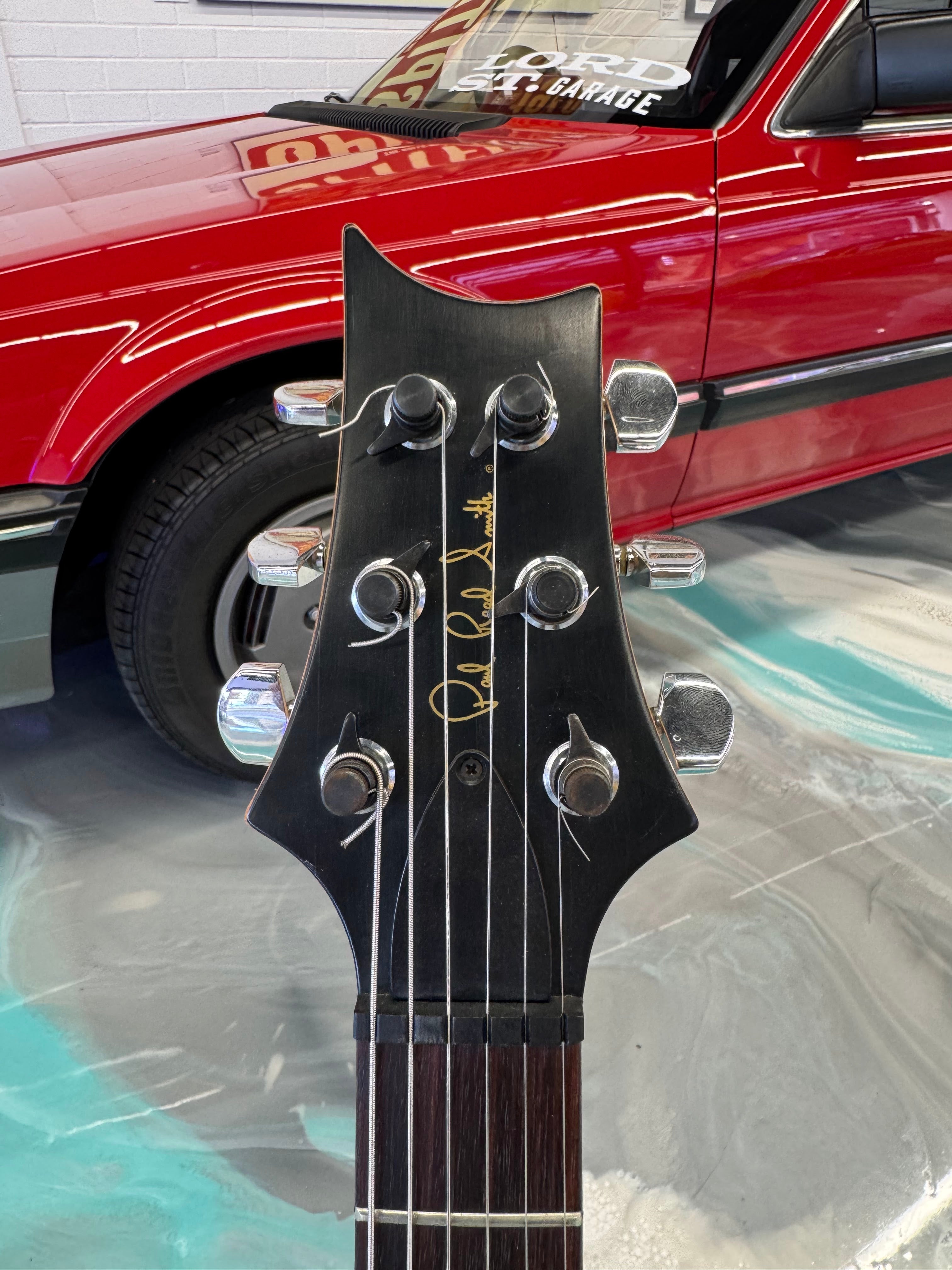 1989 Paul Reed Smith CE-24 Two Tone Tobacco Black Sunburst Quilt Maple Top w/Brazilian Rosewood on Maple Neck