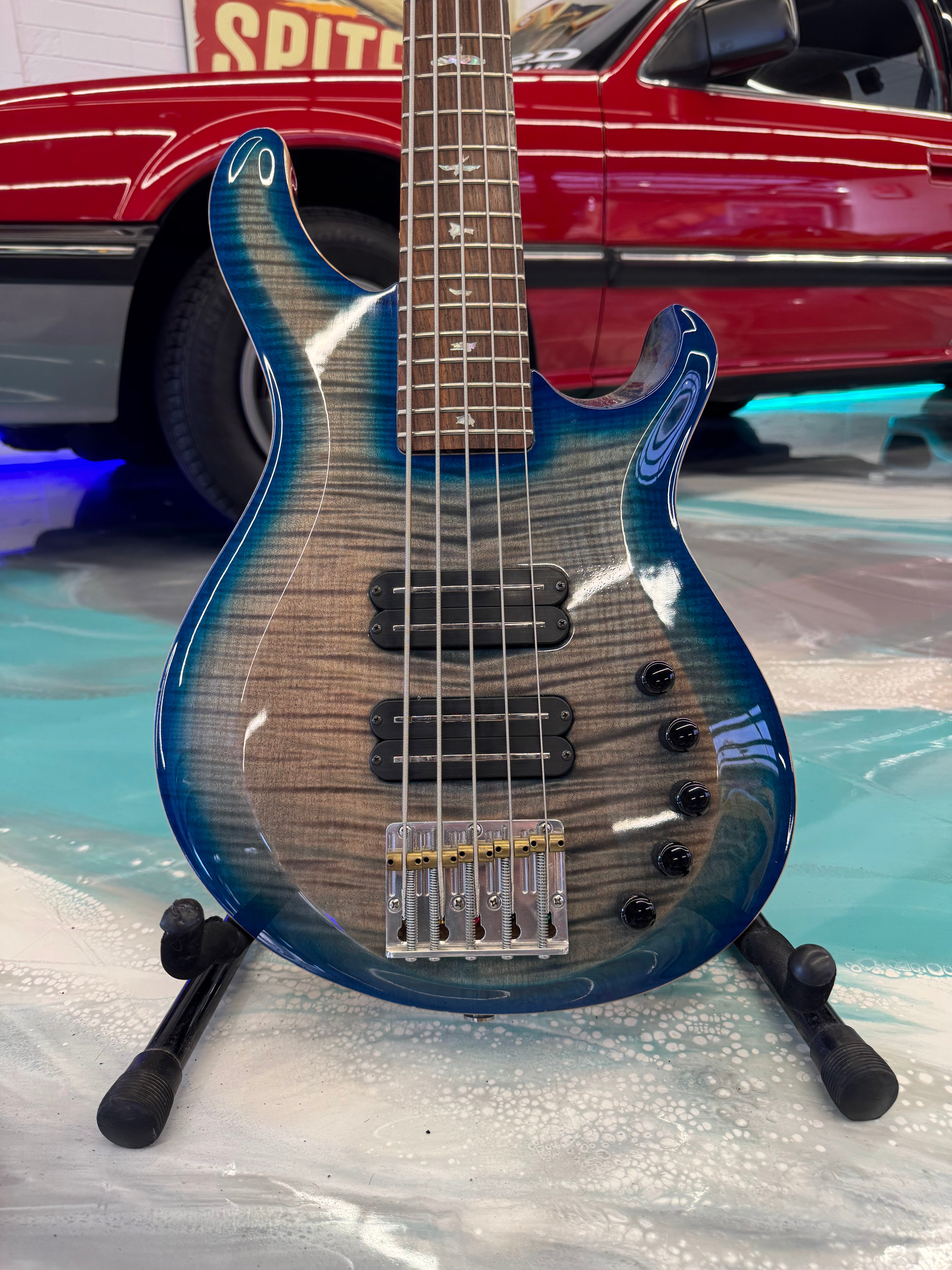 2013 Paul Reed Smith Gary Grainger 5 in 10 Top Ocean Blue w/Rosewood Fingerboard