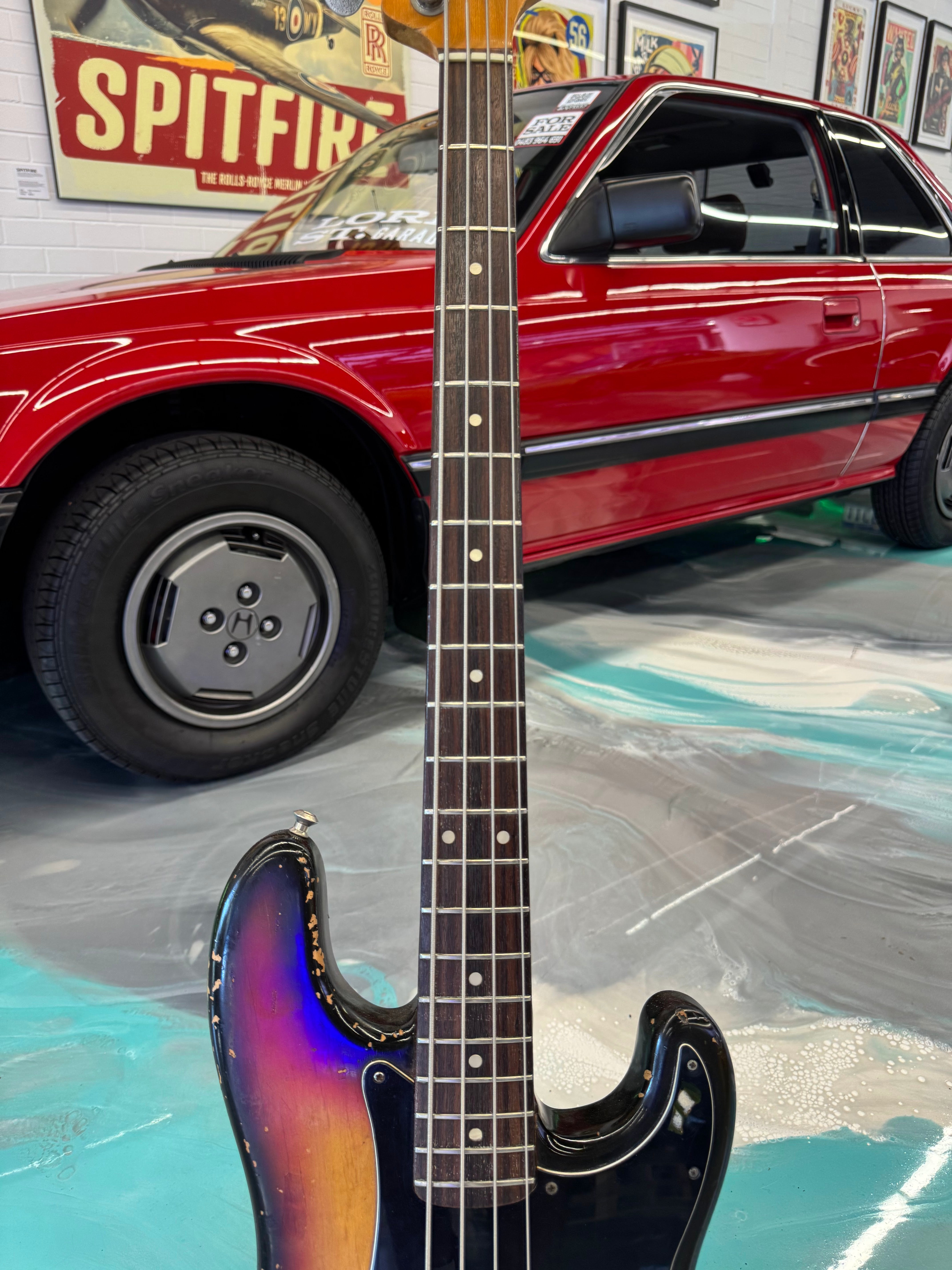 1972 Fender Precision Original Players Grade in Sunburst w/Rosewood Neck