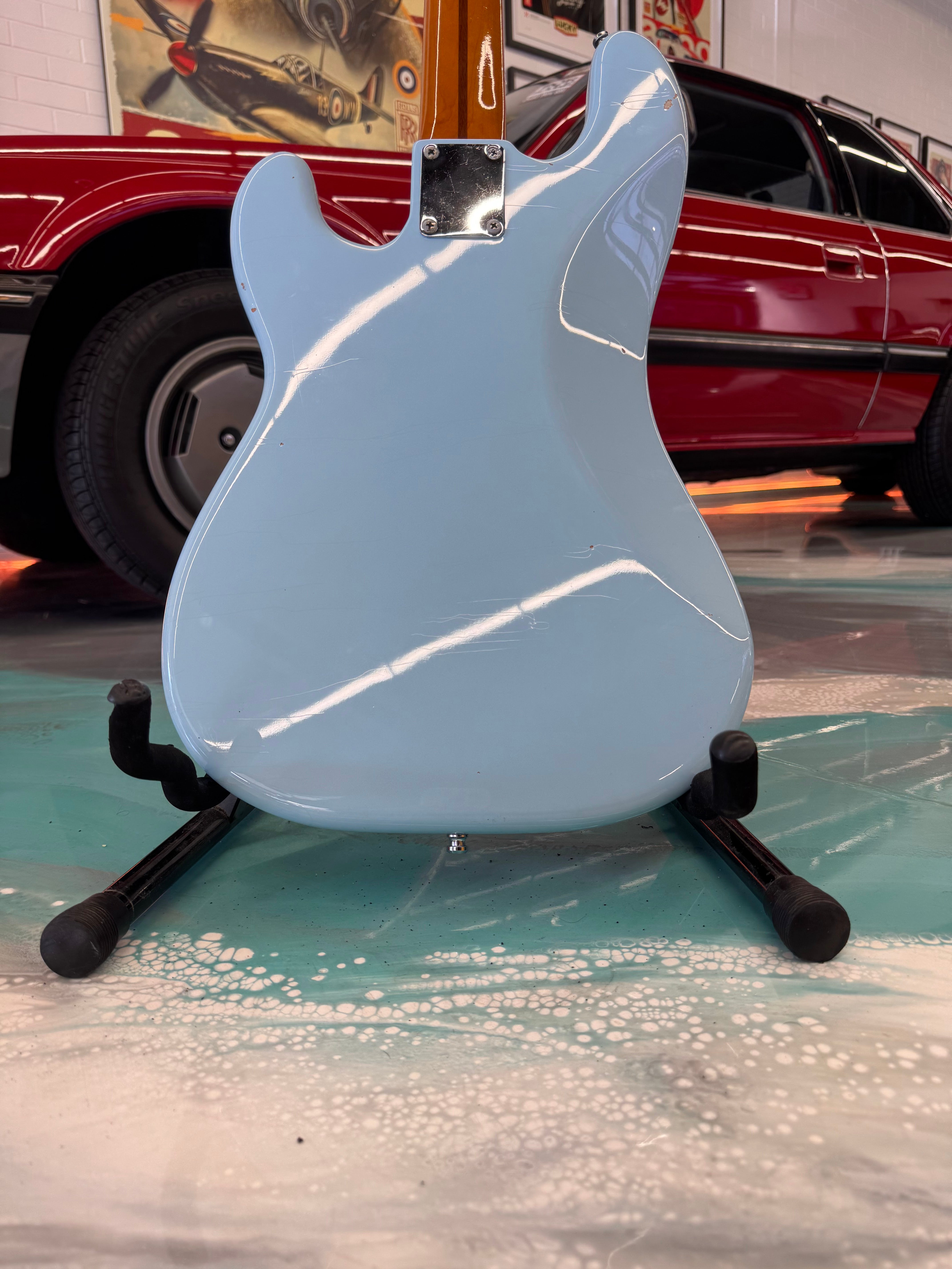 REISSUE 1962 Fender Precision Bass in Sonic Blue