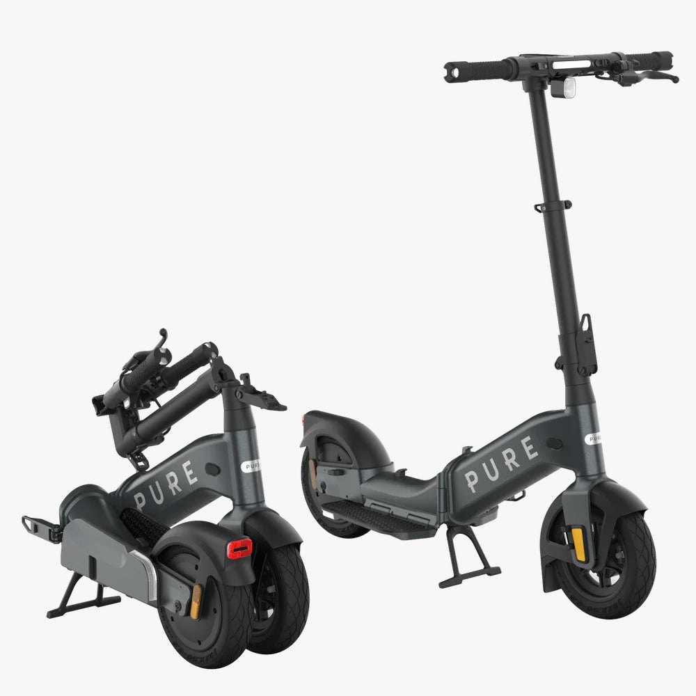 PURE Advance FLEX Mercury Foldable E-Scooter MERCURY GREY