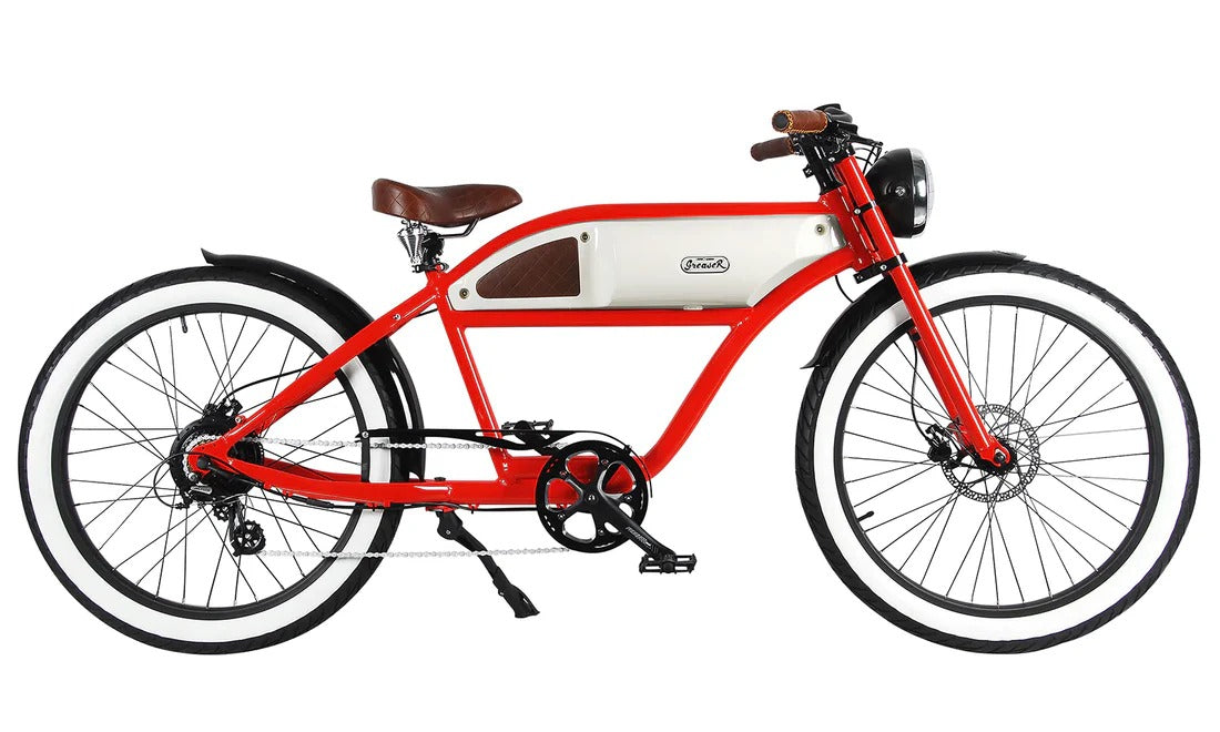 Michael Blast Greaser Classic E-Bike 250W RED/WHITE