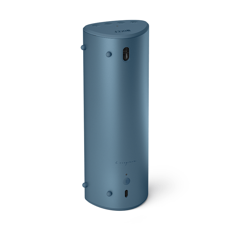 KEF Muo Hi-Fi Bluetooth Speaker - Blue Aura