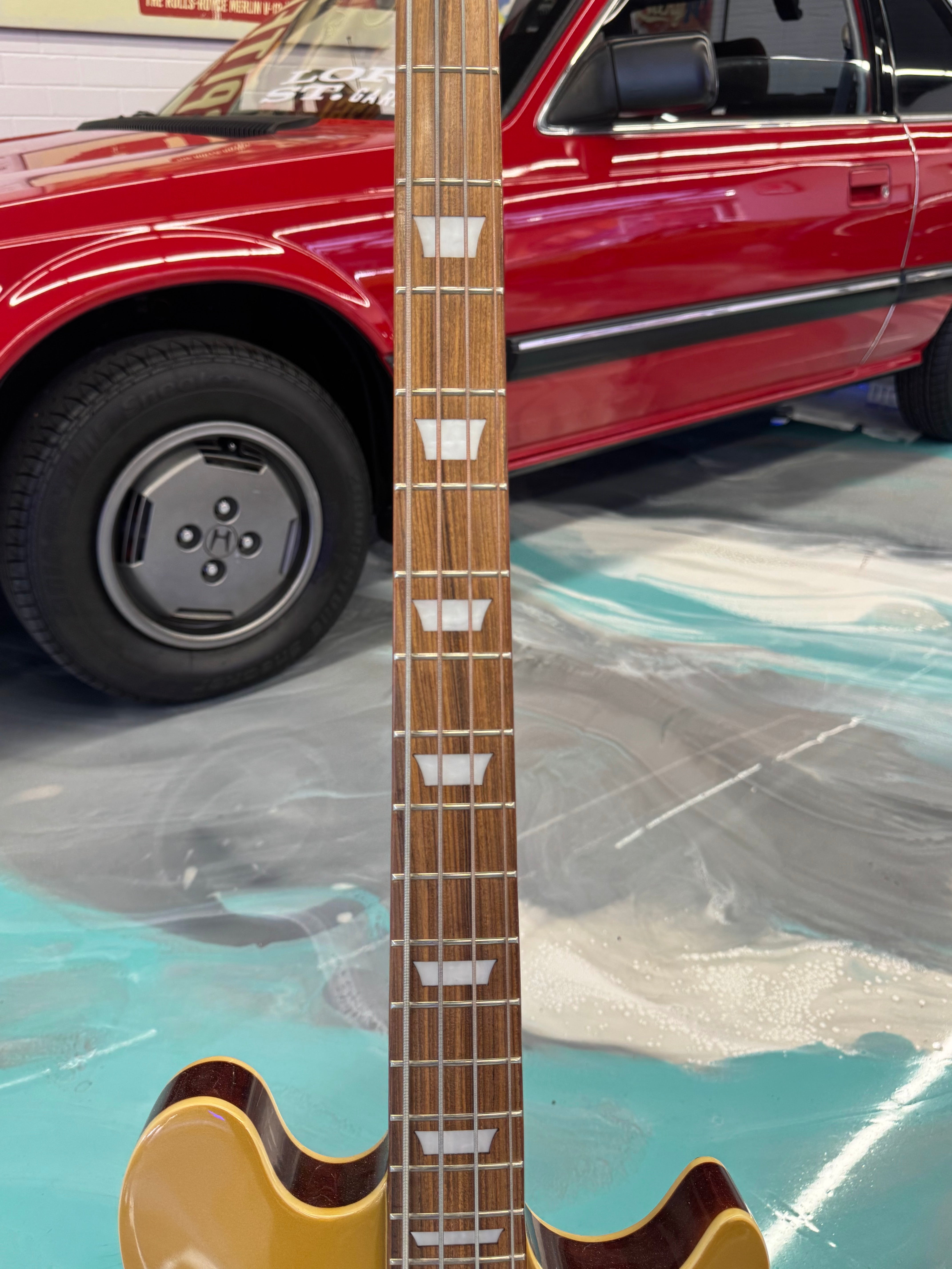 Jack Casady Epiphone - Metallic Gold