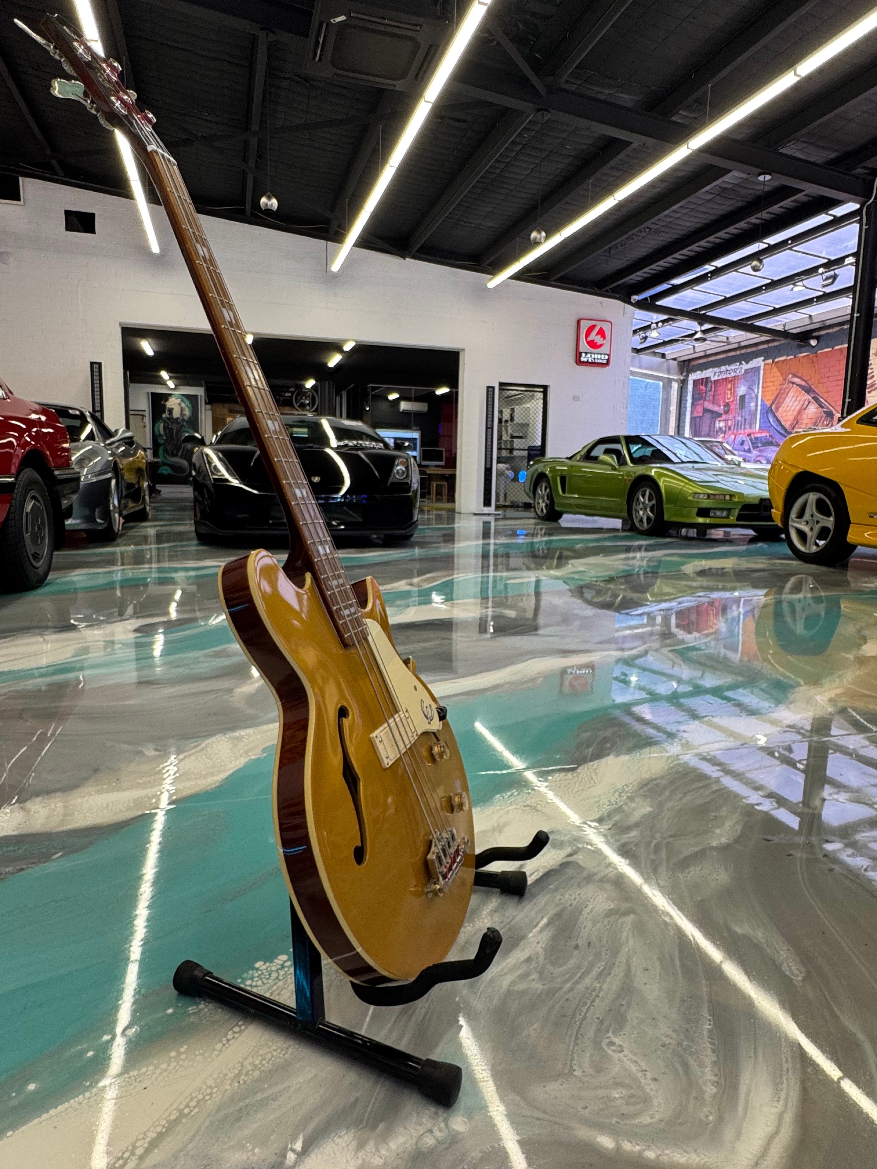 Jack Casady Epiphone - Metallic Gold