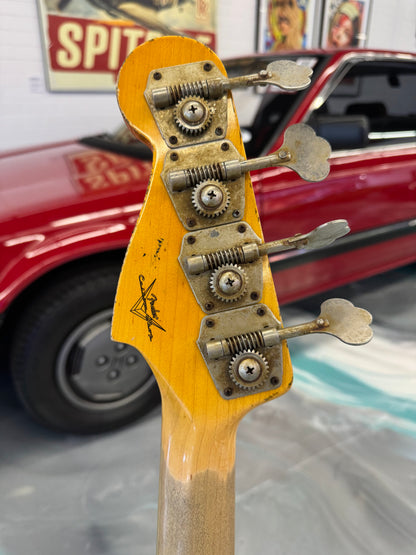 REISSUE 1963 Fender Precision Custom Shop Relic w/Alder Body, Maple on Rosewood