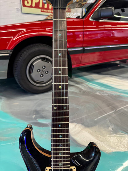 1989 Paul Reed Smith CE-24 Two Tone Tobacco Black Sunburst Quilt Maple Top w/Brazilian Rosewood on Maple Neck