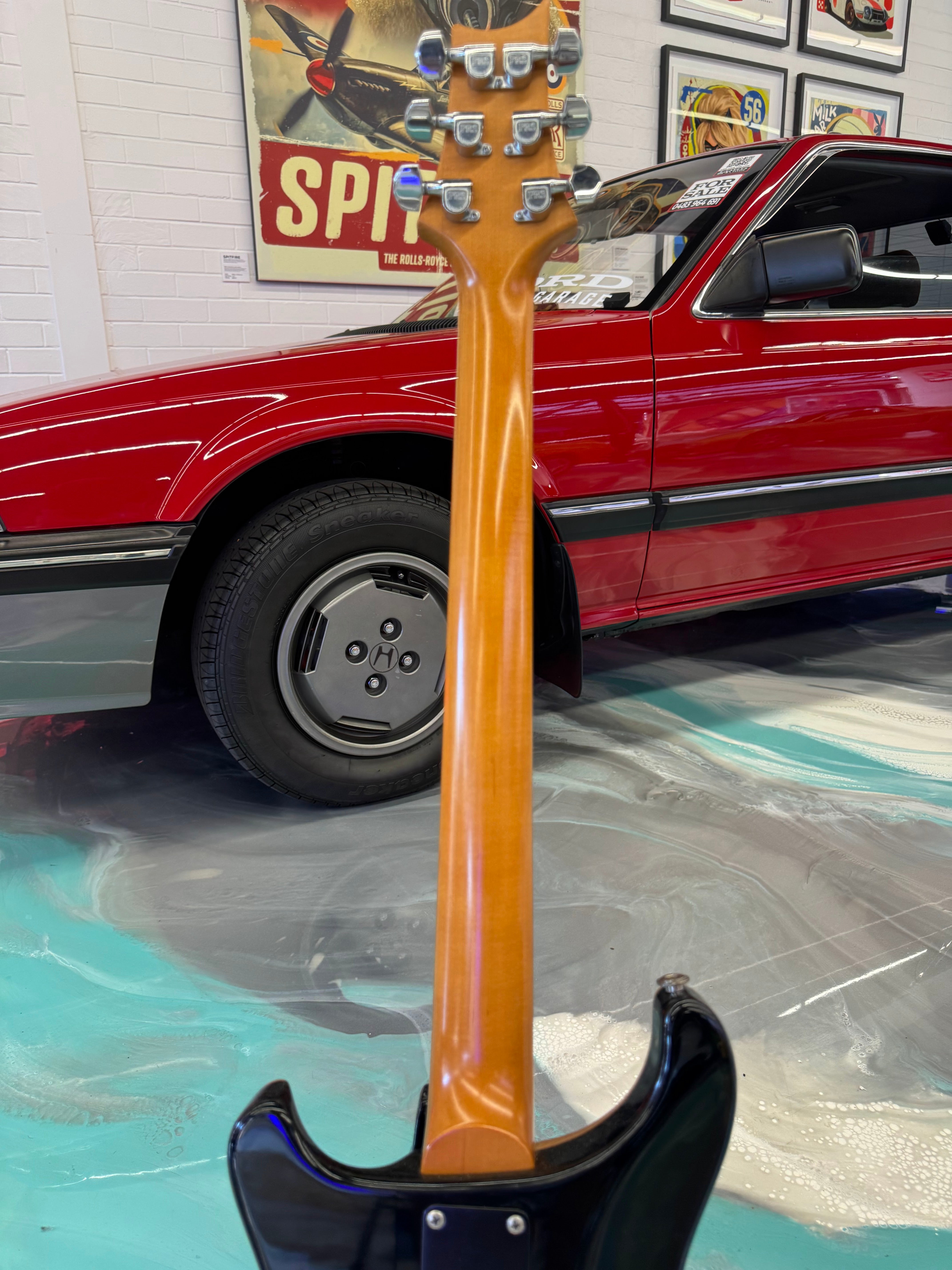 1989 Paul Reed Smith CE-24 Two Tone Tobacco Black Sunburst Quilt Maple Top w/Brazilian Rosewood on Maple Neck