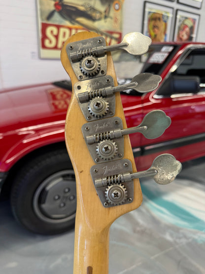 1974 Fender Telecaster Bass REFINISHED in Candy Apple Red