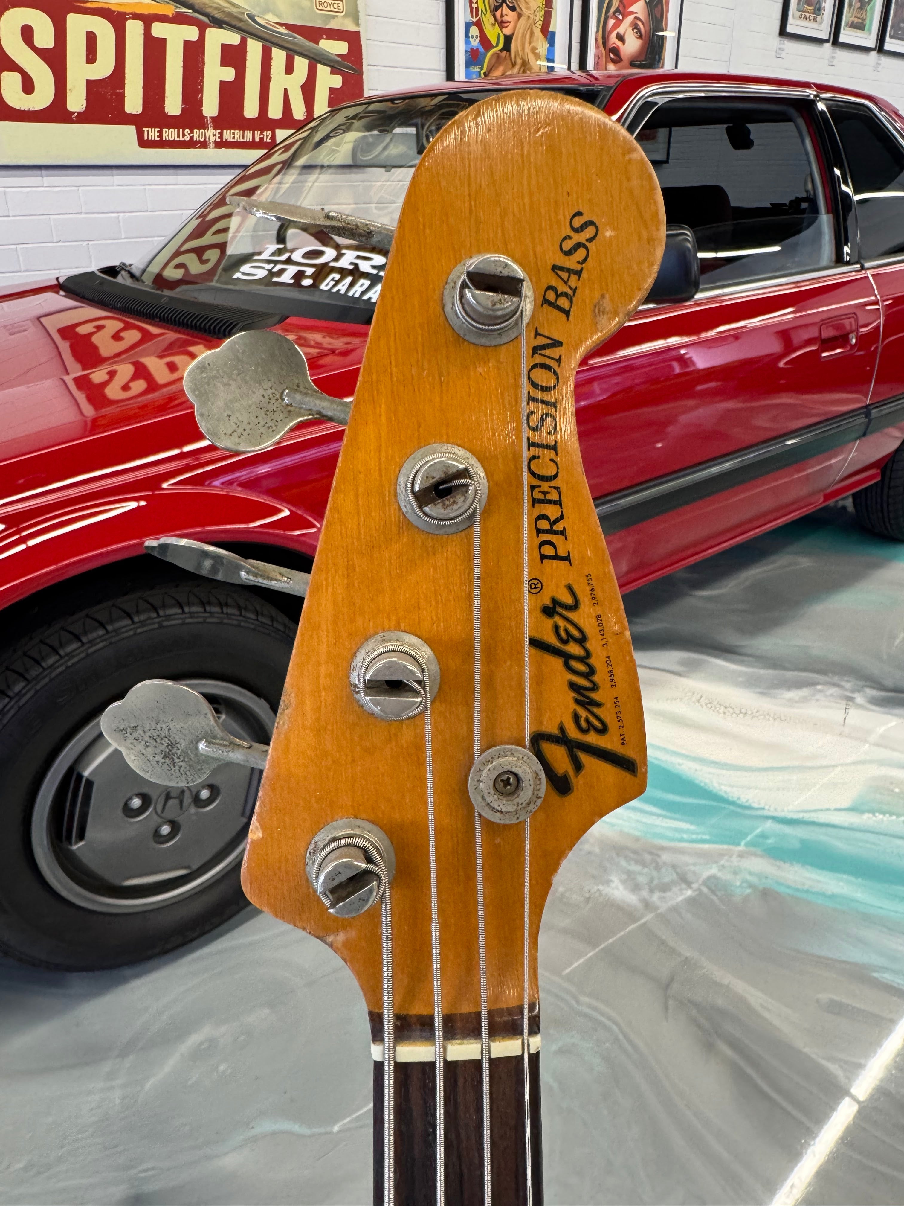 1972 Fender Precision Original Players Grade in Sunburst w/Rosewood Neck