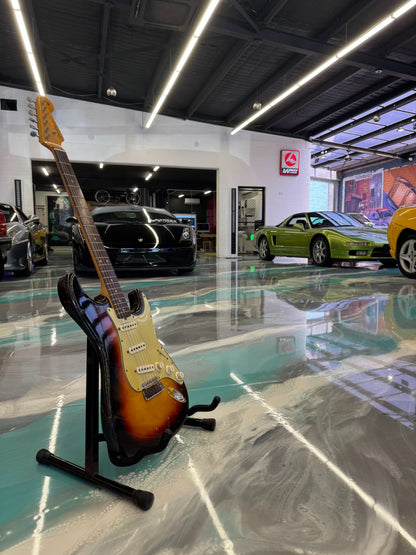 1962 Fender Stratocaster in Sunburst w/Rosewood Slab