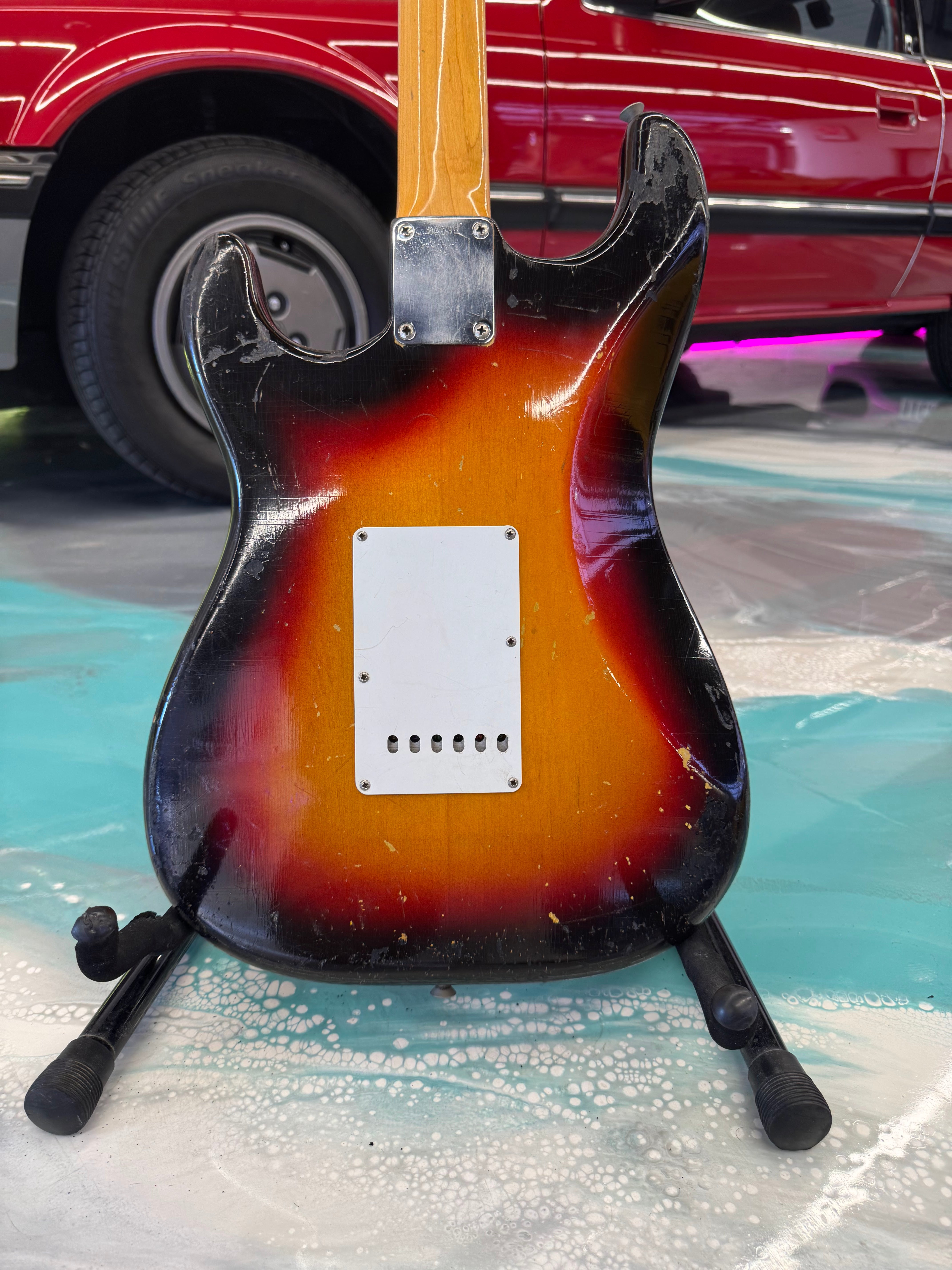 1962 Fender Stratocaster in Sunburst w/Rosewood Slab