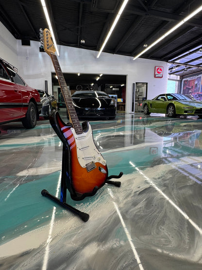 REISSUE 1954 Fender Commerative Stratocaster - Enamel Badge