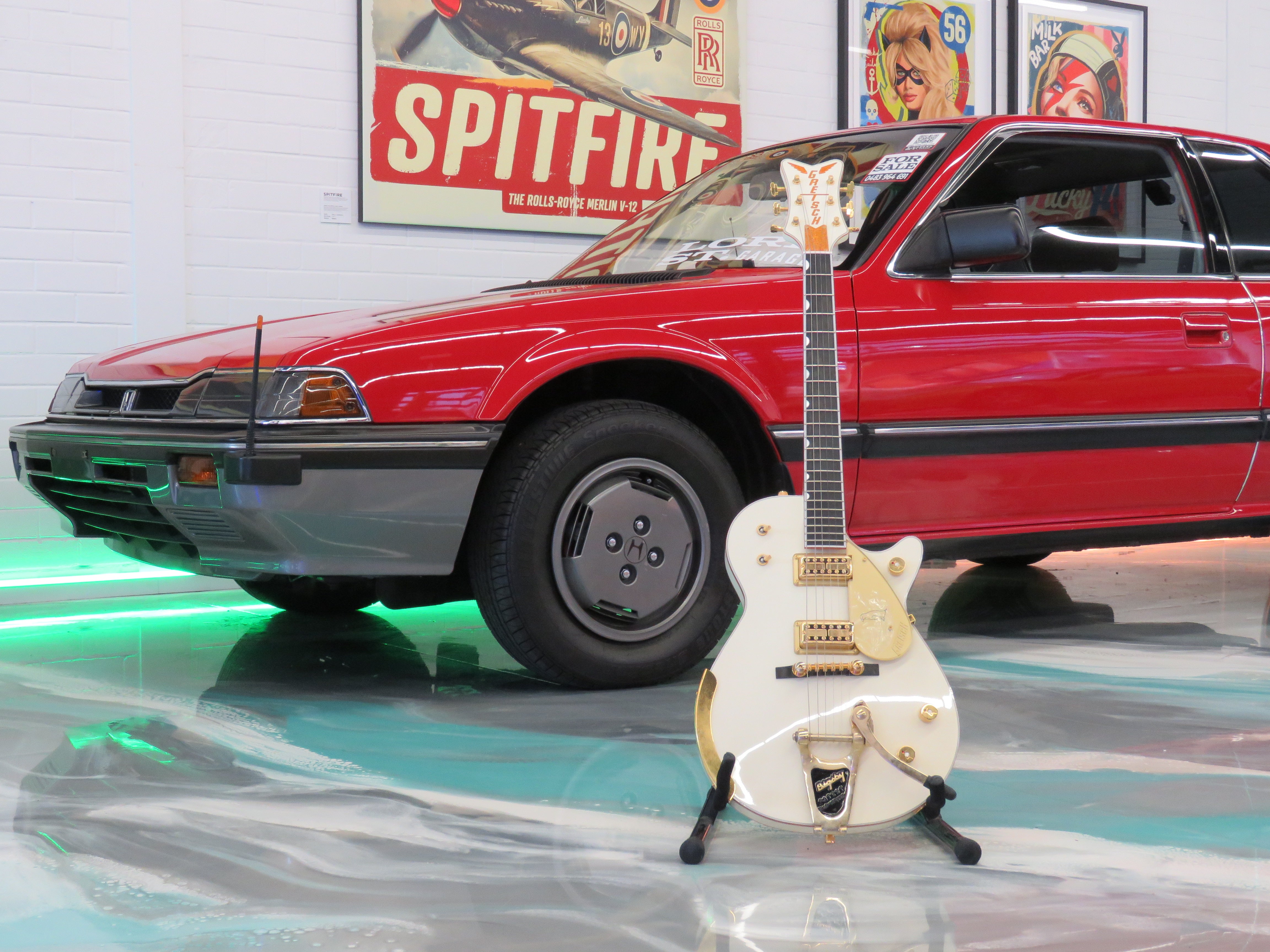 2019 Gretsch White Penguin Aged White