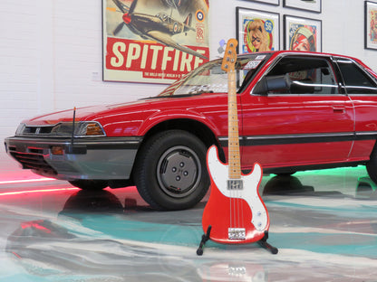 1974 Fender Telecaster Bass REFINISHED in Candy Apple Red