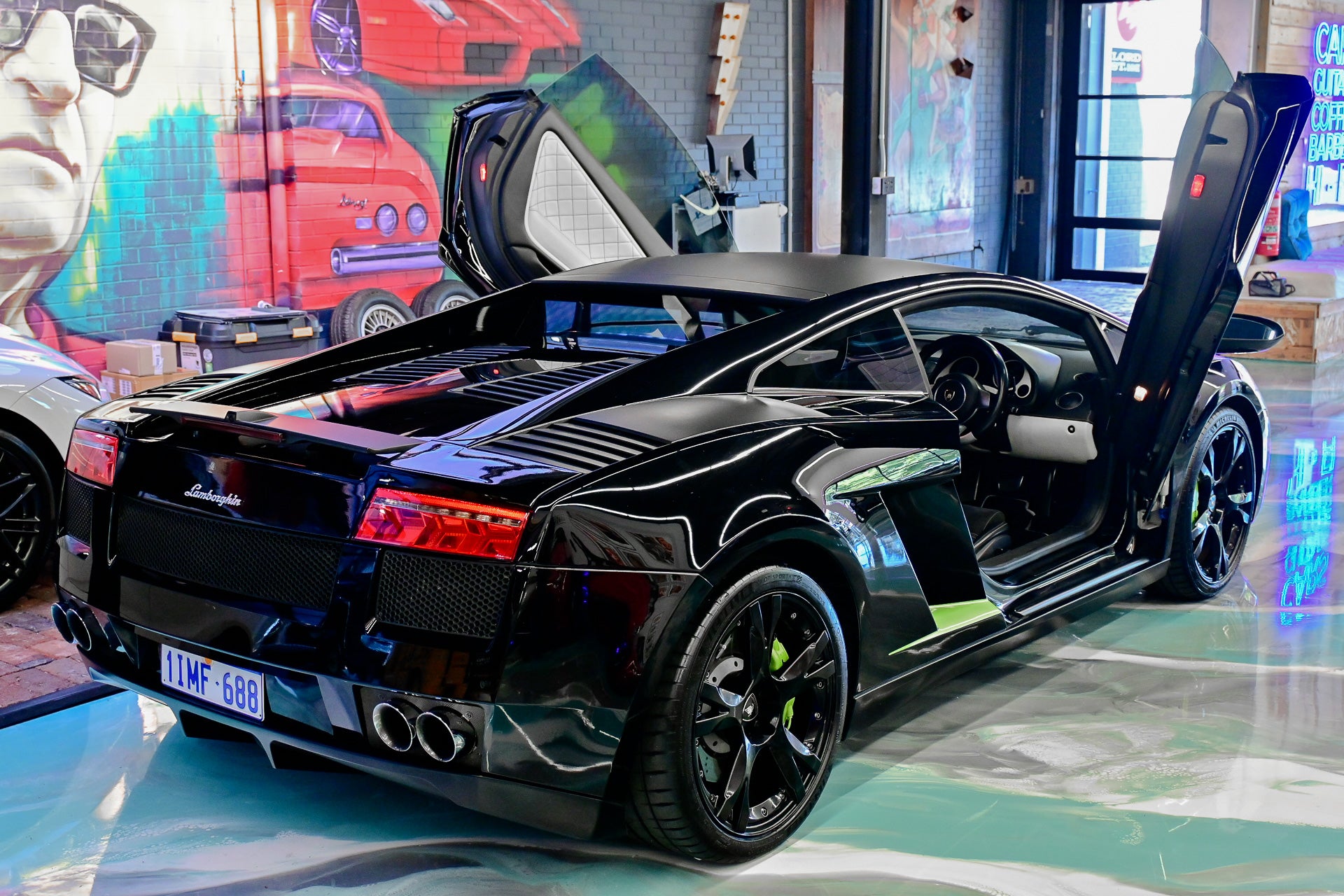 NEW ARRIVAL!! 2006 Lamborghini Gallardo Nera e-Gear