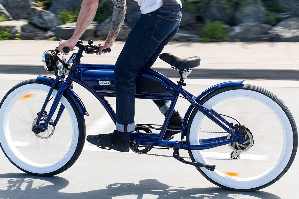 Michael Blast Greaser Classic E-Bike 250W BLACK/WHITE