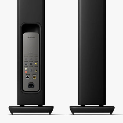 KEF LS60 Wireless Floorstanding Speakers - Carbon Black (pair)