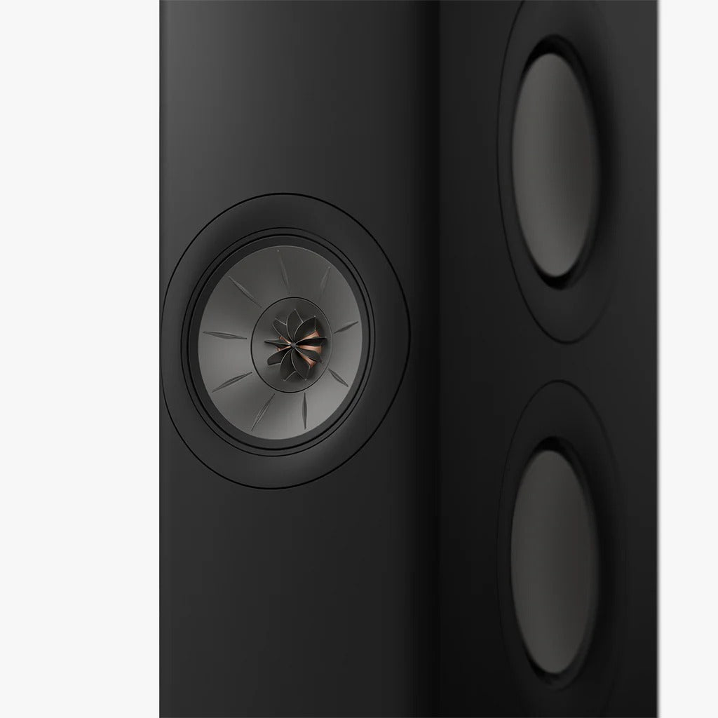 KEF LS60 Wireless Floorstanding Speakers - Carbon Black (pair)