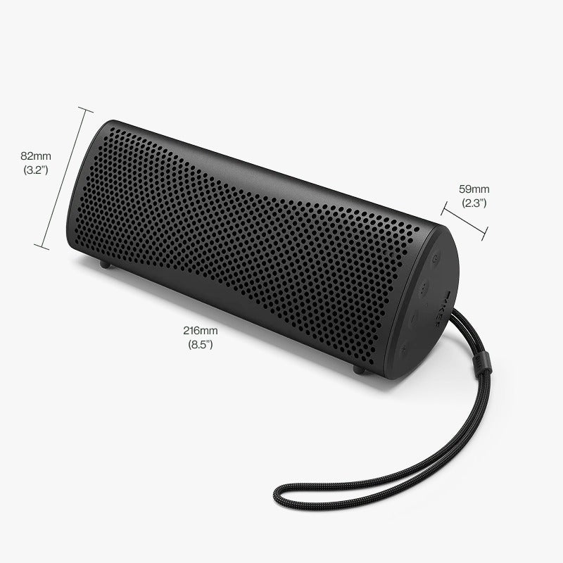 KEF Muo Hi-Fi Bluetooth Speaker - Midnight Black