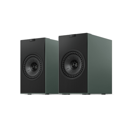 PROMO!! KEF Coda W Wireless HiFi Speaker (Dark Titanium) + Audio Technica LPW40 Turntable