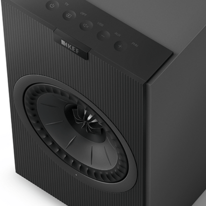 PROMO!! KEF Coda W Wireless HiFi Speaker (Vintage Burgandy) + Audio Technica LPW40 Turntable