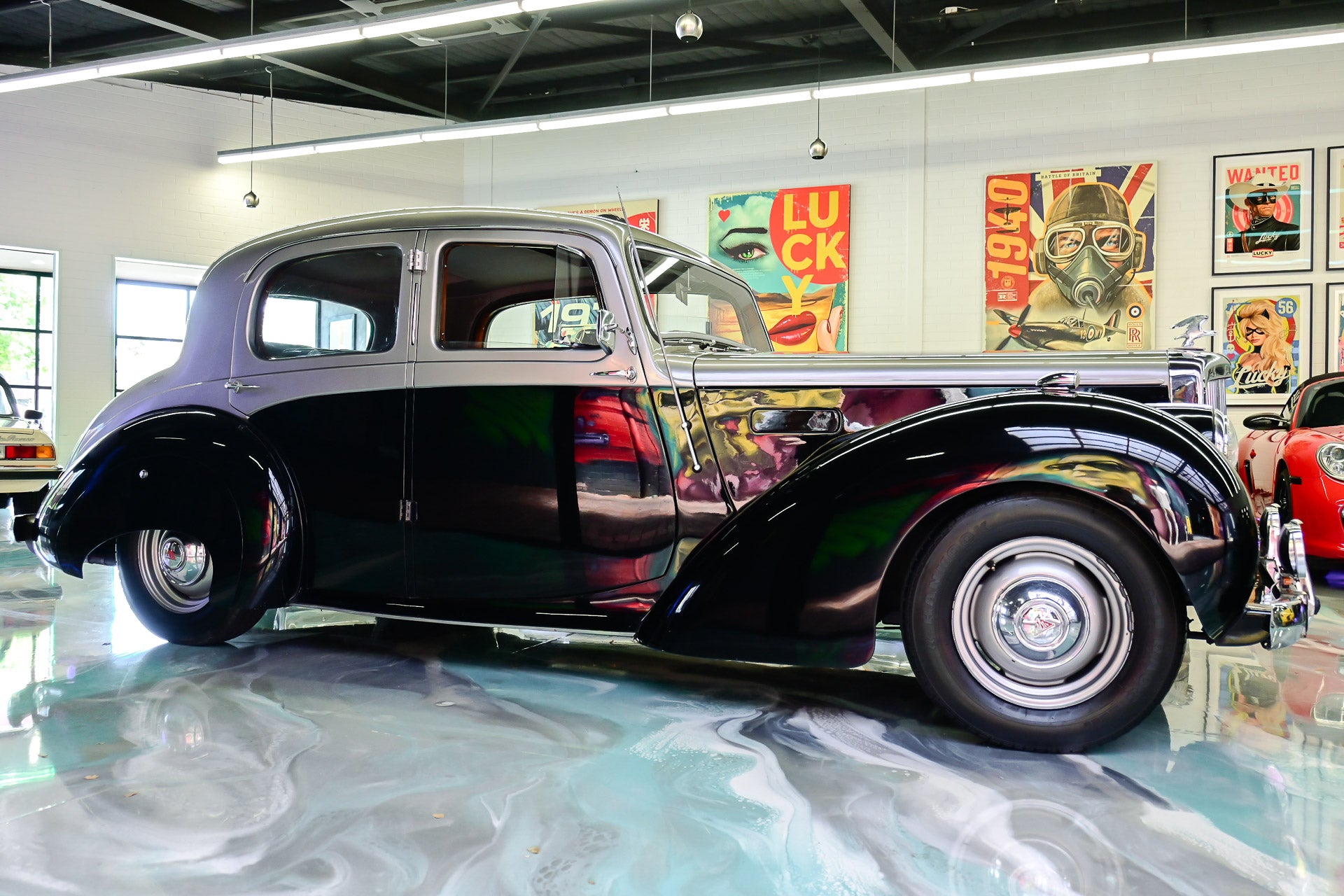 1953 Alvis Three Litre Grey Lady
