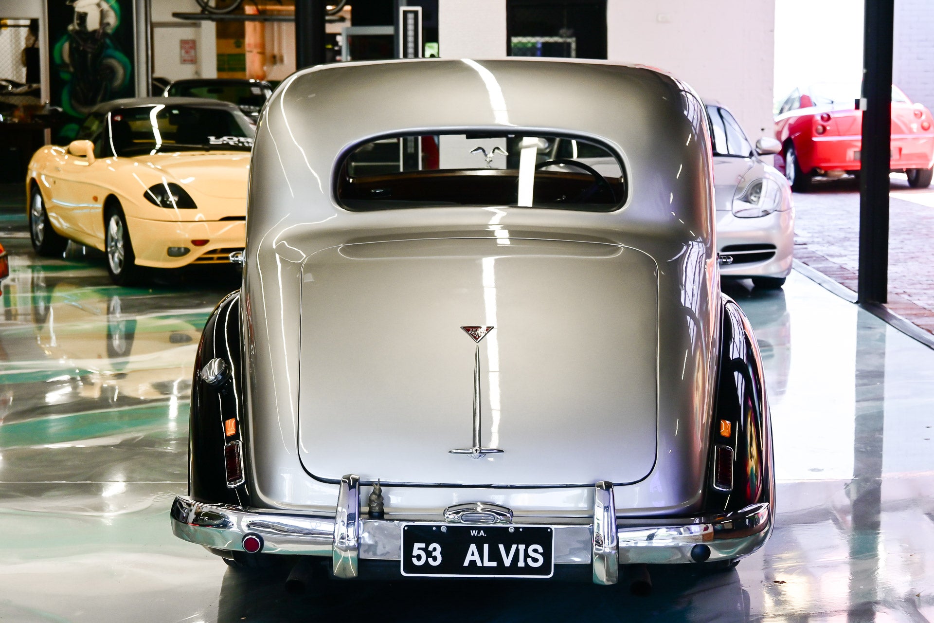 1953 Alvis Three Litre Grey Lady