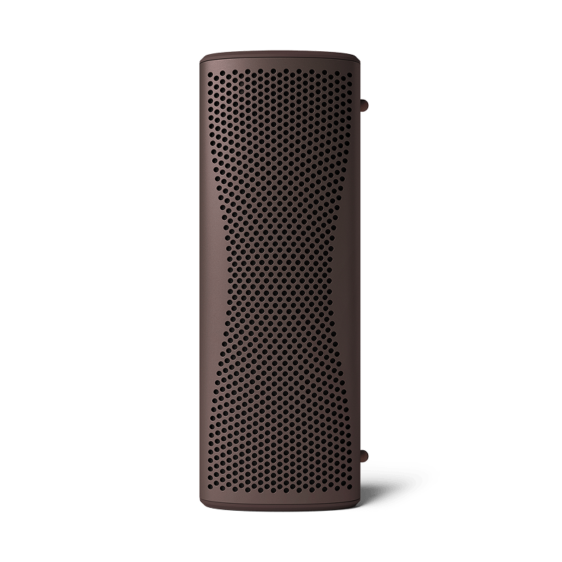 KEF Muo Hi-Fi Bluetooth Speaker - Cocoa Brown