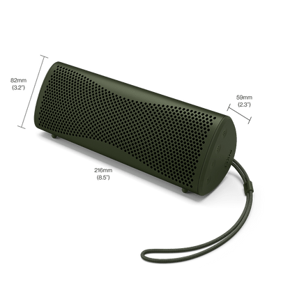 KEF Muo Hi-Fi Bluetooth Speaker - Moss Green