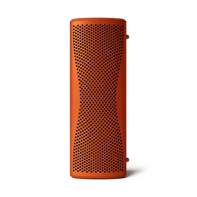 KEF Muo Hi-Fi Bluetooth Speaker - Orange Moon
