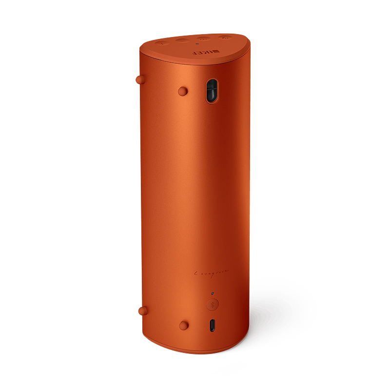 KEF Muo Hi-Fi Bluetooth Speaker - Orange Moon