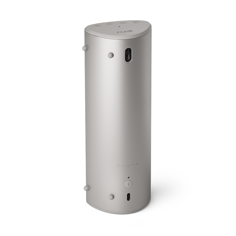 KEF Muo Hi-Fi Bluetooth Speaker - Silver Dusk